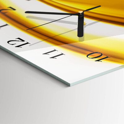 Quadratische wanduhr Abstrakte Kunst