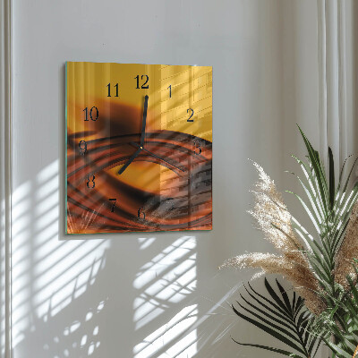 Moderne wanduhr quadratisch Abstraktion