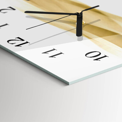 Quadratische wanduhr Abstrakte Welle