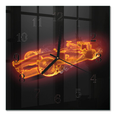 Moderne wanduhr quadratisch Schrott