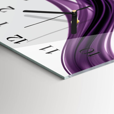 Quadratische wanduhr Abstrakte Kunst