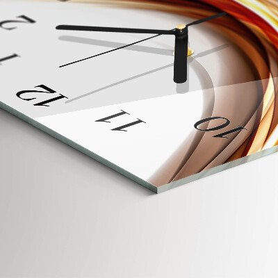 Wanduhr mit motiv quadratisch Abstrakte Linien