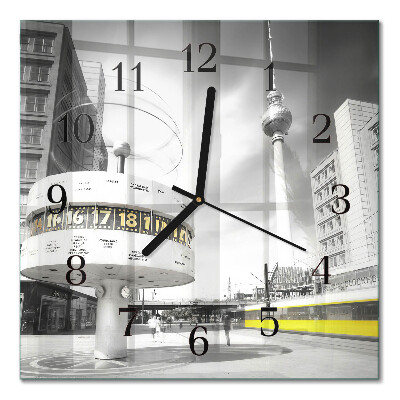 Moderne wanduhr quadratisch Berlin