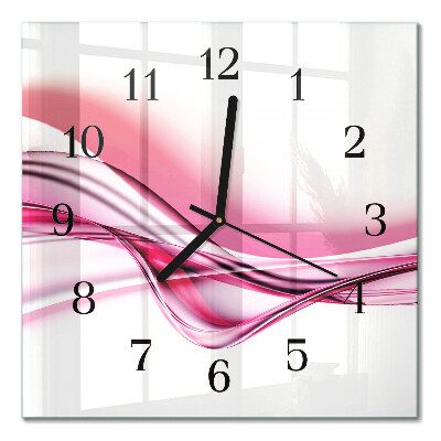 Moderne wanduhr quadratisch Abstrakte Kunst