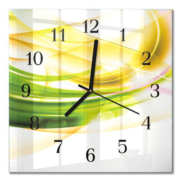 Moderne wanduhr quadratisch Abstraktion