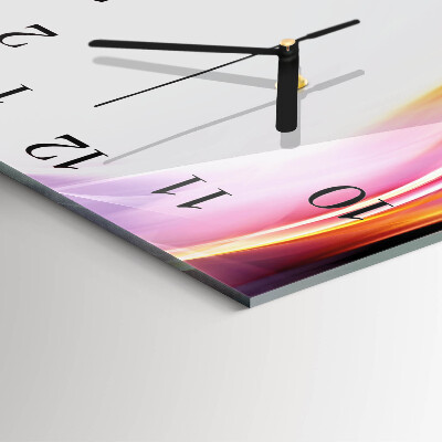 Quadratische wanduhr modern Abstraktion