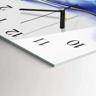 Wanduhr mit motiv quadratisch Abstrakte Linien