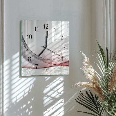 Moderne wanduhr quadratisch Abstraktion