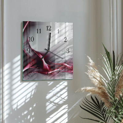 Moderne wanduhr quadratisch Abstraktion