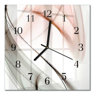 Moderne wanduhr quadratisch Abstraktion