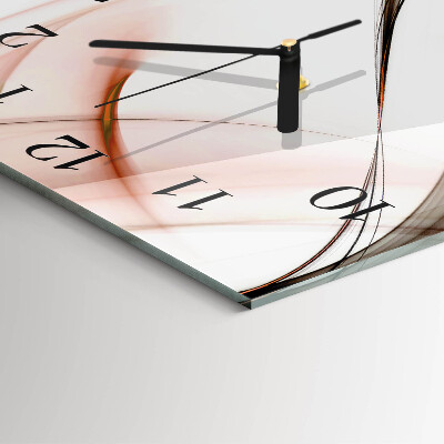Moderne wanduhr quadratisch Abstraktion