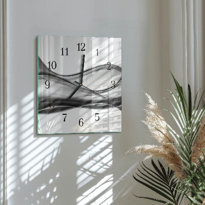 Quadratische wanduhr modern Abstraktion
