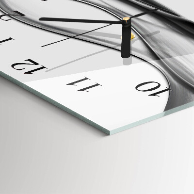 Quadratische wanduhr modern Abstraktion