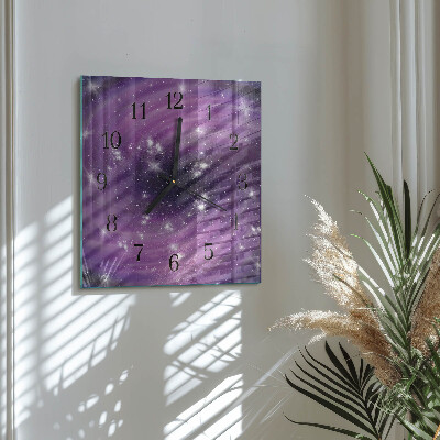 Quadratische wanduhr modern Abstraktion