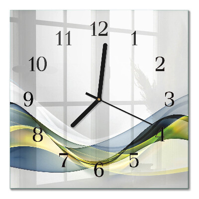 Moderne wanduhr quadratisch Abstraktion