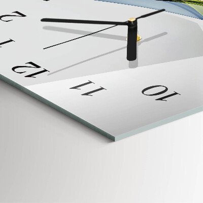 Moderne wanduhr quadratisch Abstraktion