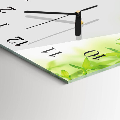 Wanduhr mit motiv quadratisch Natur