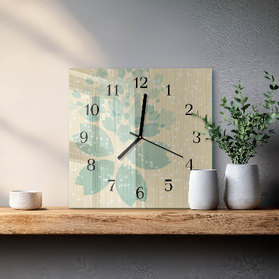 Moderne wanduhr quadratisch Abstraktion