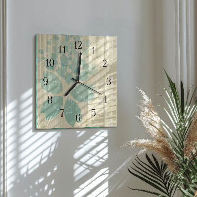 Moderne wanduhr quadratisch Abstraktion