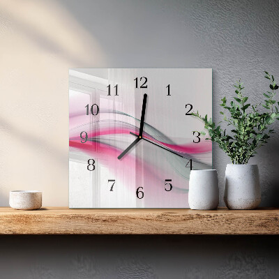 Quadratische wanduhr modern Abstraktion