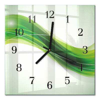 Quadratische wanduhr Abstraktion