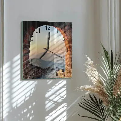 Moderne wanduhr quadratisch Chinesische Mauer