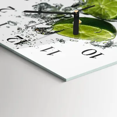 Wanduhr mit motiv quadratisch Kalziumkarbonat