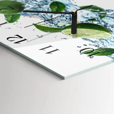 Quadratische wanduhr Limes