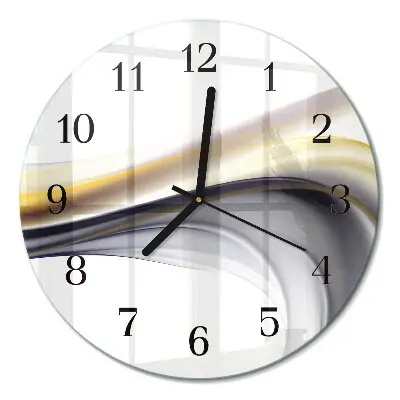 Runde wanduhr Abstraktion