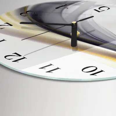 Runde wanduhr Abstraktion