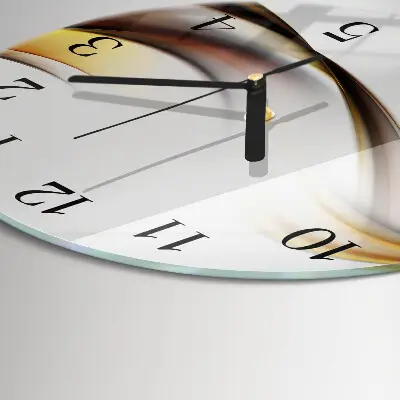 Runde wanduhr Abstraktion