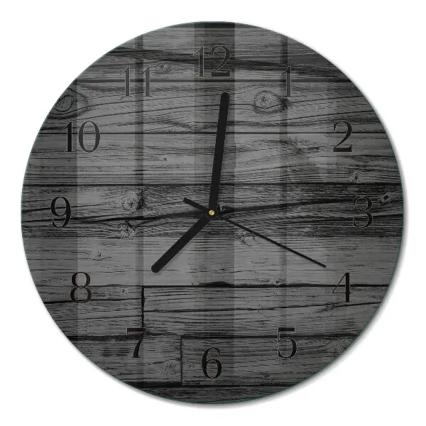 Runde wanduhr Holz