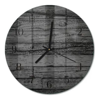 Runde wanduhr Holz