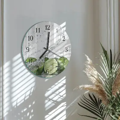 Runde wanduhr Limes