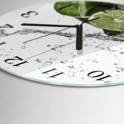 Runde wanduhr Limes