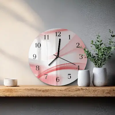 Runde wanduhr Abstrakte Kunst
