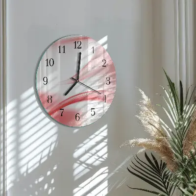 Runde wanduhr Abstrakte Kunst