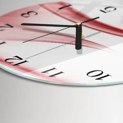 Runde wanduhr Abstrakte Kunst