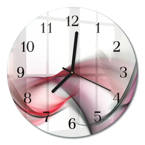 Runde wanduhr Abstrakte Kunst