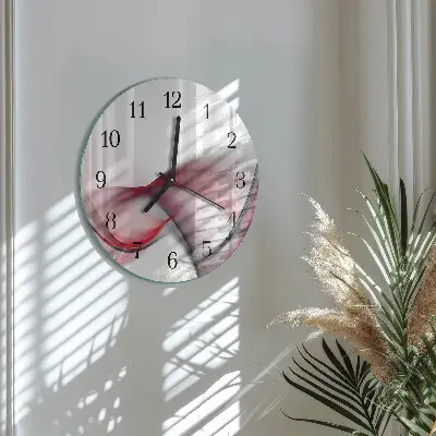Runde wanduhr Abstrakte Kunst