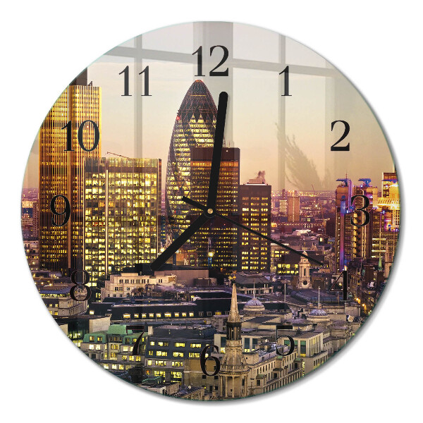 Runde wanduhr London
