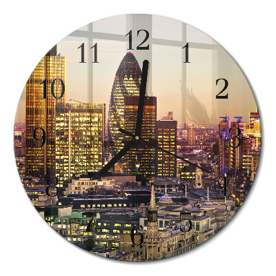 Runde wanduhr London