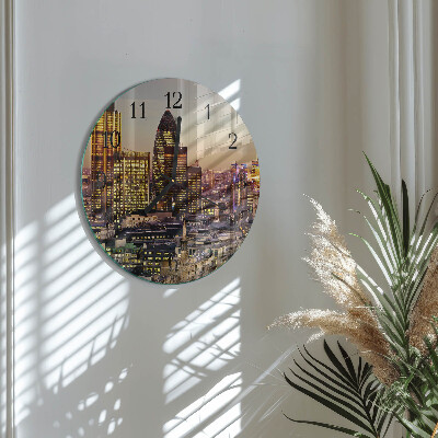 Runde wanduhr London