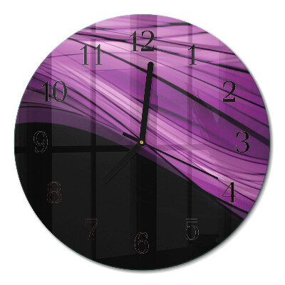 Runde wanduhr Abstraktion