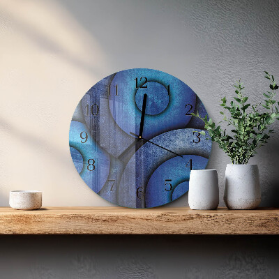 Runde wanduhr Die Kunst der Räder