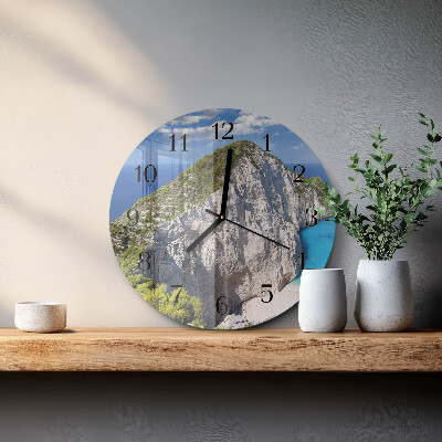 Runde wanduhr Cliff