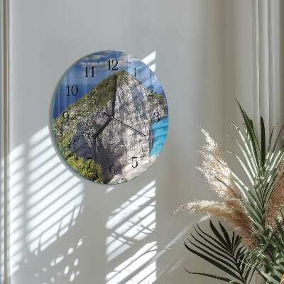 Runde wanduhr Cliff