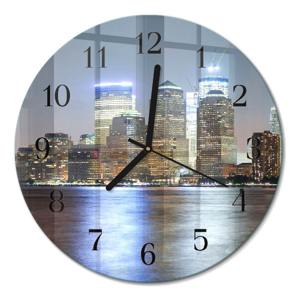 Runde wanduhr Horizont