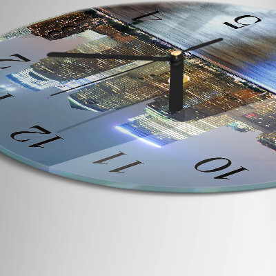 Runde wanduhr Horizont
