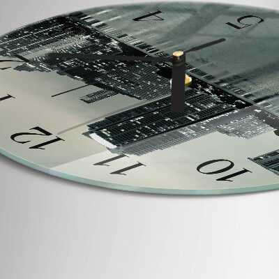 Runde wanduhr Horizont